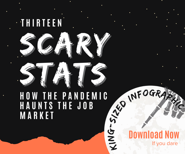 13 Scary Stats on the Pandemic Infographic by Steppingblocks