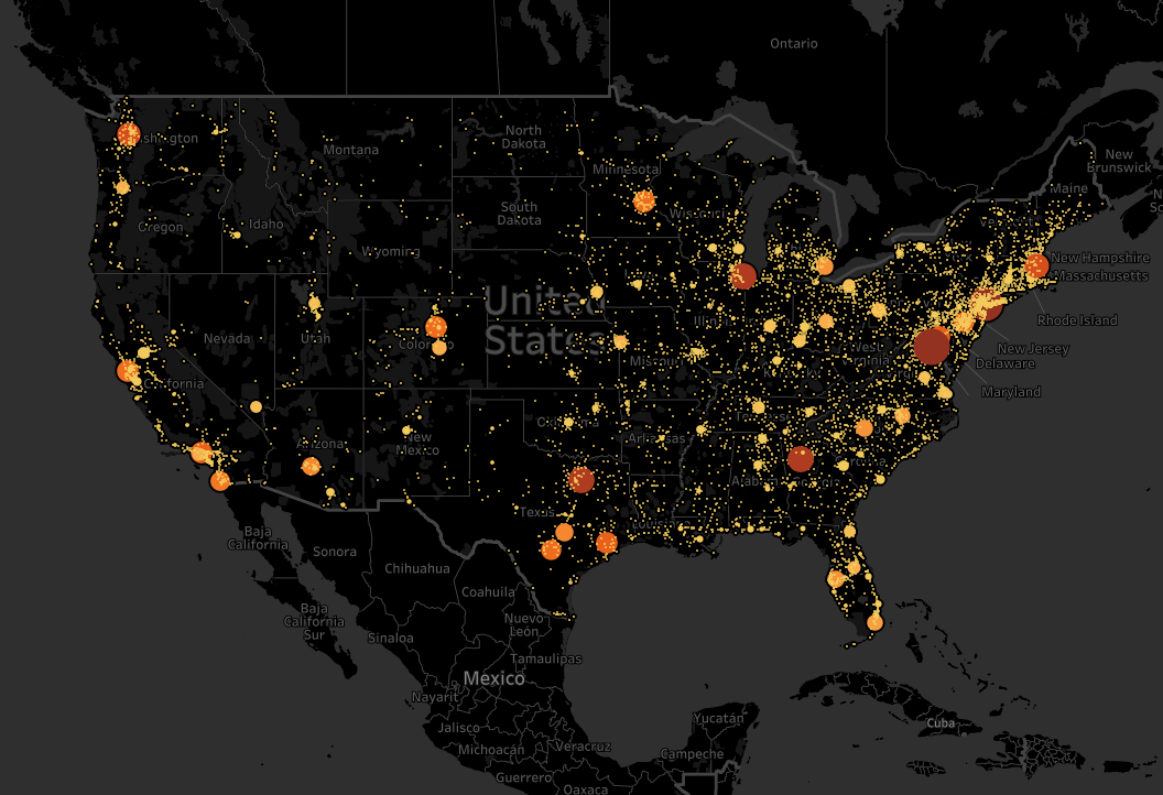 Steppingblocks Population Analysis Cyber Security Geography