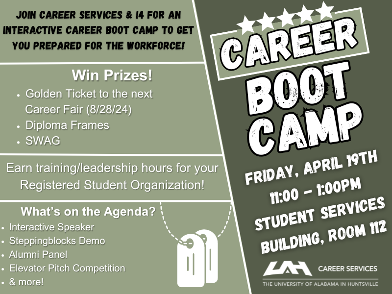 Career Boot Camp Flyer