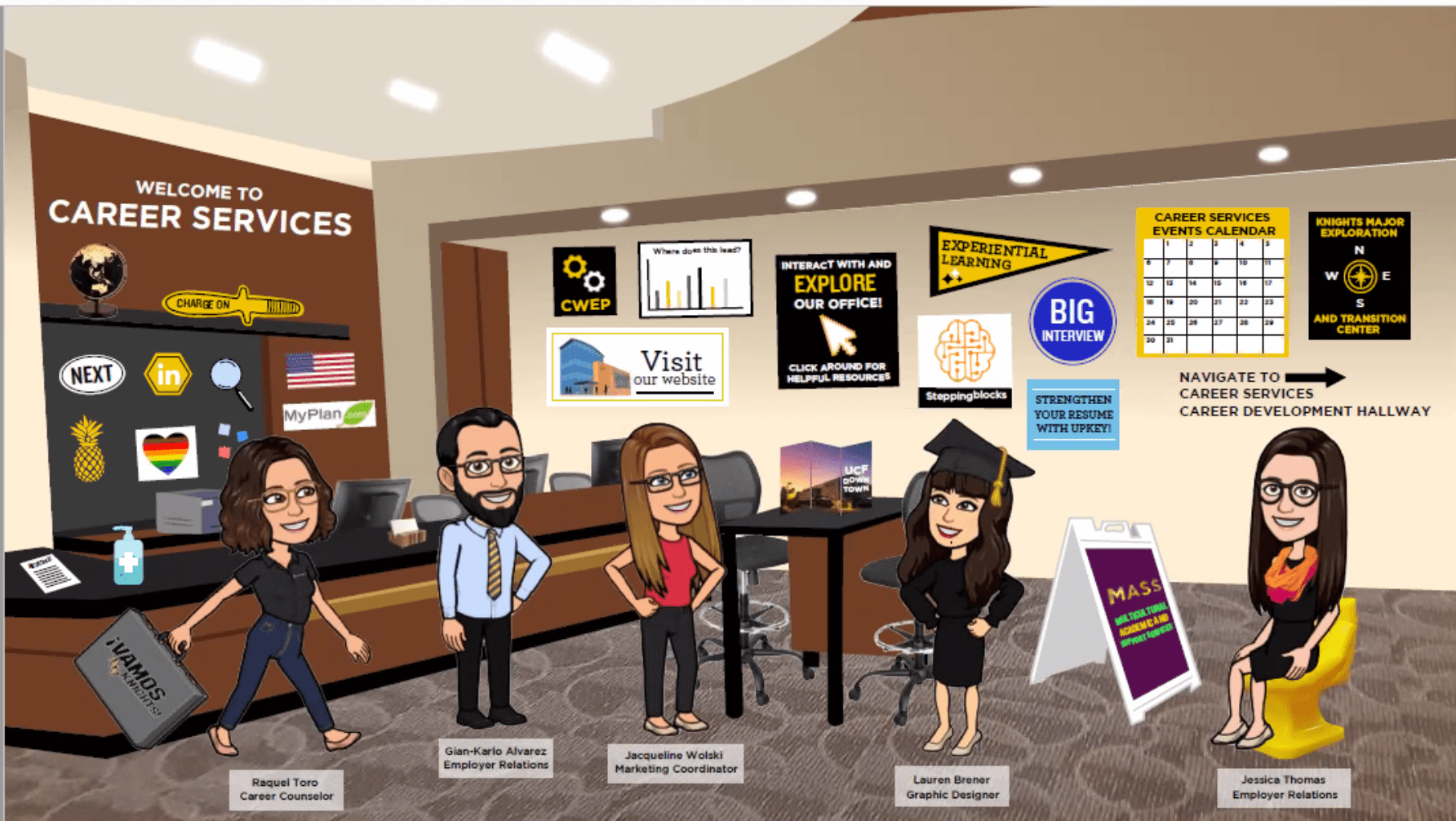 University of Central Florida's Virtual Career Services